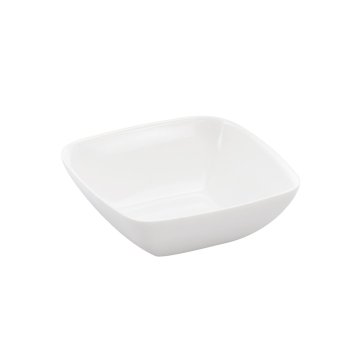 Waca Kvadratna skleda 500ml / 15xh6cm / bela / melamin