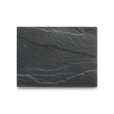 Zeller Steklena deska za rezanje Skrilavec 40x30cm / steklo