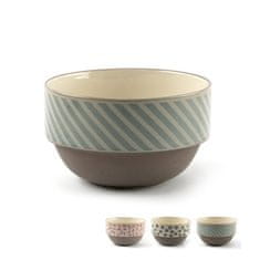 Candy skledica musli 800ml 14xh8cm / sortirani vzorci / porcelan