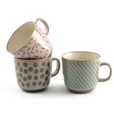 Candy skodelica jumbo 550ml 10,7xh9,7cm / sortirani vzorci / porcelan