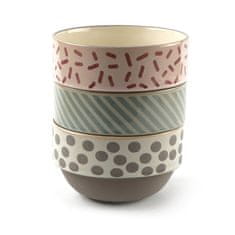 Candy skledica musli 800ml 14xh8cm / sortirani vzorci / porcelan