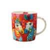 Maxwell & Williams Love Hearts lonček mug 370ml Zig Zag Zebras / v darilni škatli / porcelan