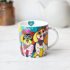 Maxwell & Williams Love Hearts lonček mug 370ml Oodles of Love / v darilni škatli / porcelan
