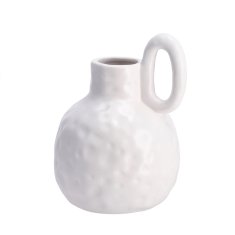 StarDeco Vaza z ročajem CMU5 14xh19,5cm / več barv / keramika