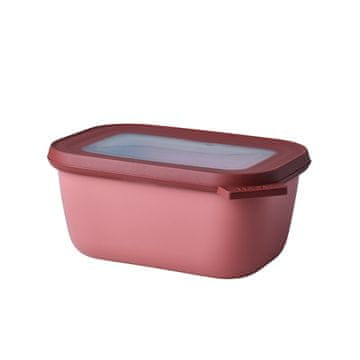 Rosti Mepal Cirqula posoda za shranjevanje 750ml / pravokotna / bordo / plastika pp, tpe