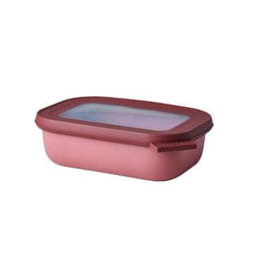 Mepal Cirqula posoda za shranjevanje 500ml / pravokotna / bordo / plastika pp, tpe