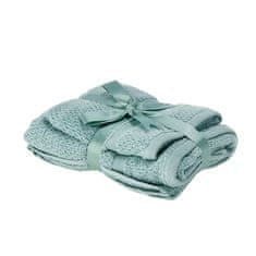 StarDeco Set brisača Wida 40x55 in 55x100cm / 2 kos / turkizna / bombaž