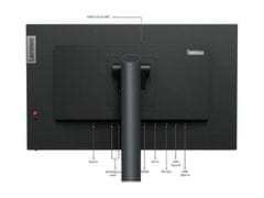 Lenovo ThinkVision P24q-30 monitor, 60,4 cm, 2560x1440, 1000:1, 4ms (63B4GAT6EU)
