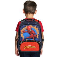 MARVEL COMICS MARVEL Spider Man OJAČAN Šolski nahrbtnik, šolska TORBA za fanta, žep za prenosni RAČUNALNIK 41x30x15cm 