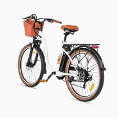 DYU C6 PRO 26-palčno mestno električno kolo, belo