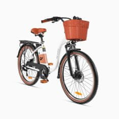 DYU C6 PRO 26-palčno mestno električno kolo, belo