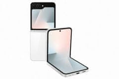 Samsung Galaxy Z Flip7 FE F761 pametni telefon, 256GB, bel (SM-F761BZWHEUE)