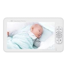 Babyboo Elektronska varuška s kamero, 7-palični zaslon