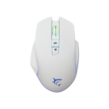 White Shark  MOUSE GM-5009 GARETH White / 6400 dpi