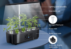 BOT Planter GP2 z zaslonom bele barve