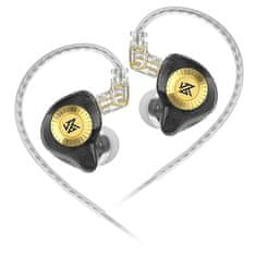 KZ EDX Ultra dinamične HiFi slušalke, črne