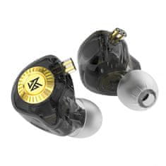 KZ EDX Ultra dinamične HiFi slušalke, črne