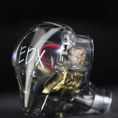 KZ EDX Lite dinamične HiFi slušalke, sive
