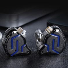 KZ ZSN PRO 2 hibridne HiFi slušalke, srebrne
