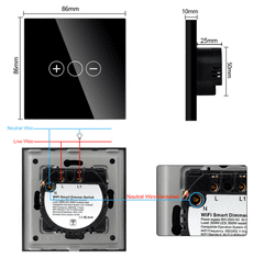 BOT Smart dimmer DS1 bela