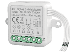 BOT Smart Zigbee stikalo Tuya CH15 s štirimi gumbi