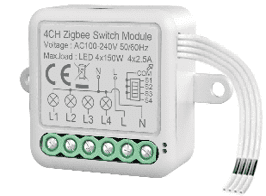BOT Smart Zigbee stikalo Tuya CH15 s štirimi gumbi