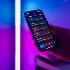 BOT Nordic pametna kotna LED talna svetilka N2 140 cm WiFi RGB bela