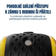 ABUS Pametna ključavnica za disk zavore Detecto SmartX 2.0 z alarmom rdeča
