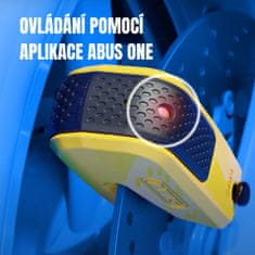 ABUS Pametna ključavnica za disk zavore Detecto SmartX 2.0 z alarmom rdeča