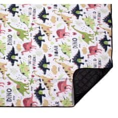 Merco Deka za piknik Dinozaver M 150 x 200 cm pakiranje 1 kos