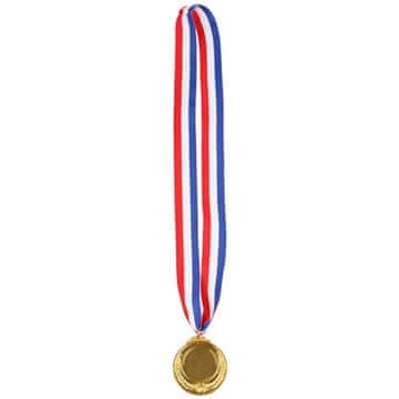 Merco Kovinska zlata medalja s trakom v pakiranju 1 kos