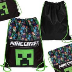Astra Torba za čevlje Minecraft P.E., šolska torba na rami za dečka 32x40 cm 