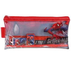 MARVEL COMICS MARVEL Spider Man Prozoren PERESNIK z zadrgo Z OPREMO, vrečko za dečke, ŠOLSKI KOMPLET 