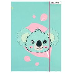 STARPAK KOALA Laminirana šolska mapa z elastičnim trakom A4 STARPAK 