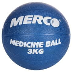 Enotna gumijasta medicinska žoga teže 3 kg