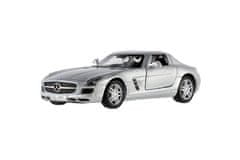 Kinsmart Car Mercedes-Benz SLS AMG kovina/plastenka 13 cm za povratno raztezanje