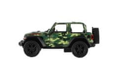 Kinsmart Avto Jeep Wrangler Camo Edition kovina/plastik 13cm 3 barve za izvlečno
