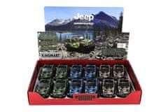 Kinsmart Avto Jeep Wrangler Camo Edition kovina/plastik 13cm 3 barve za izvlečno