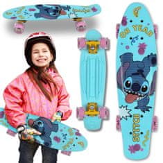 Disney DISNEY Stitch Otroška deska 55 cm, nedrseča, lahka, stabilna do 50 kg. 