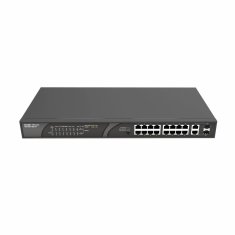 Ruijie Reyee stikalo 100M 16-port PoE + 2xGiga 2x SFP kovinsko ohiš RG-ES118S-LP