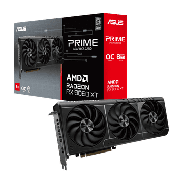 ASUS Prime Radeon RX 9060 XT 8GB GDDR6 OC grafična kartica (90YV0MI0-M0NA00)