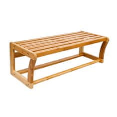 UNBRANDED Kopalniška polica z obešalnikom za brisače 