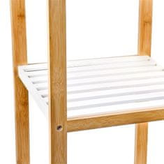 UNBRANDED Bambusova polica s 3 policami 