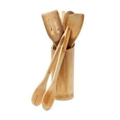 UNBRANDED Set 7 kuhinjskih pripomočkov iz bambusa 