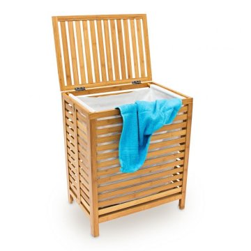 UNBRANDED Koš za perilo iz bambusa