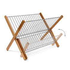 UNBRANDED Stojalo za odtoke CROSS kovinski bambus 