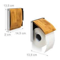 UNBRANDED Držalo za toaletni papir Bamboo 