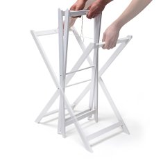 UNBRANDED Namizna miza iz lesa in bambusa 72 cm 
