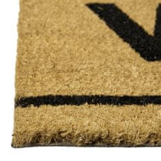 UNBRANDED Predpražnik kokosova vlakna podolgovata "Welcome" 