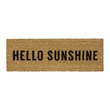 UNBRANDED Predpražnik iz kokosovih vlaken "Hello Sunshine"